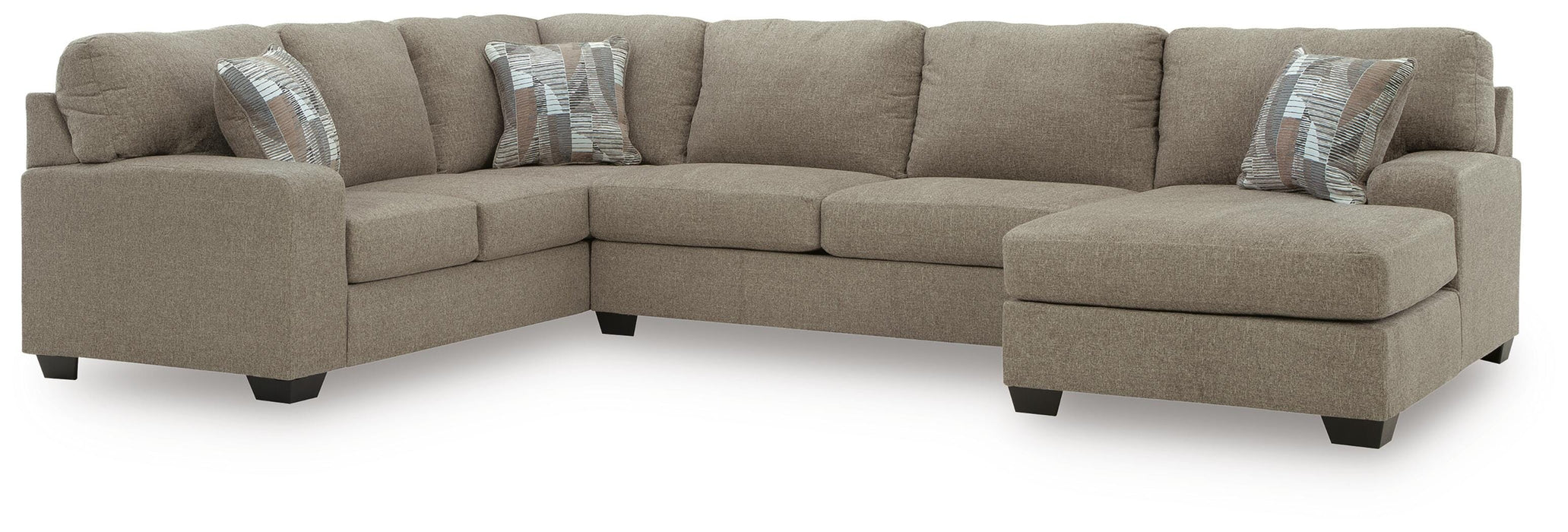 Newellen Sleeper Sectional with Chaise - MI Hometown Furnishings (MI)*