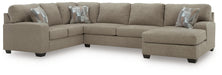 Newellen Sectional with Chaise - MI Hometown Furnishings (MI)*