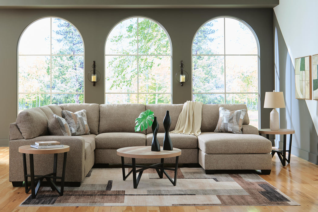 Newellen Sectional with Chaise - MI Hometown Furnishings (MI)*
