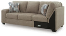 Newellen Sectional with Chaise - MI Hometown Furnishings (MI)*
