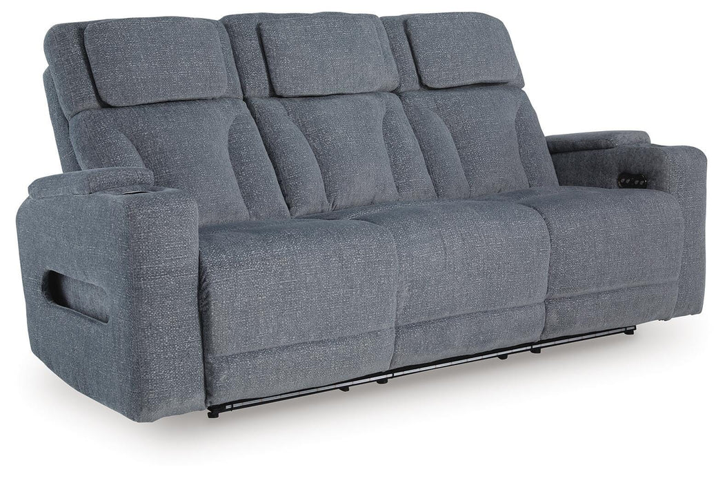 Studio Cave Power Reclining Sofa - MI Hometown Furnishings (MI)*