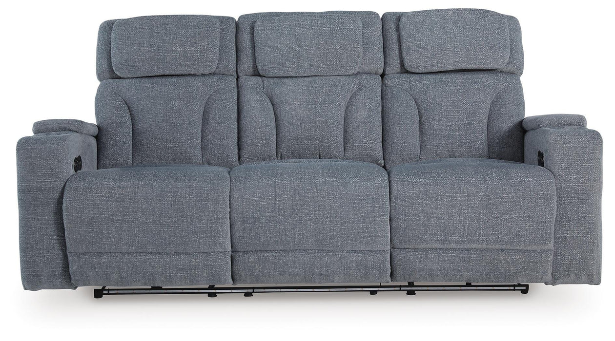 Studio Cave Power Reclining Sofa - MI Hometown Furnishings (MI)*