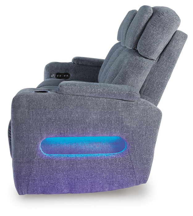 Studio Cave Power Reclining Sofa - MI Hometown Furnishings (MI)*