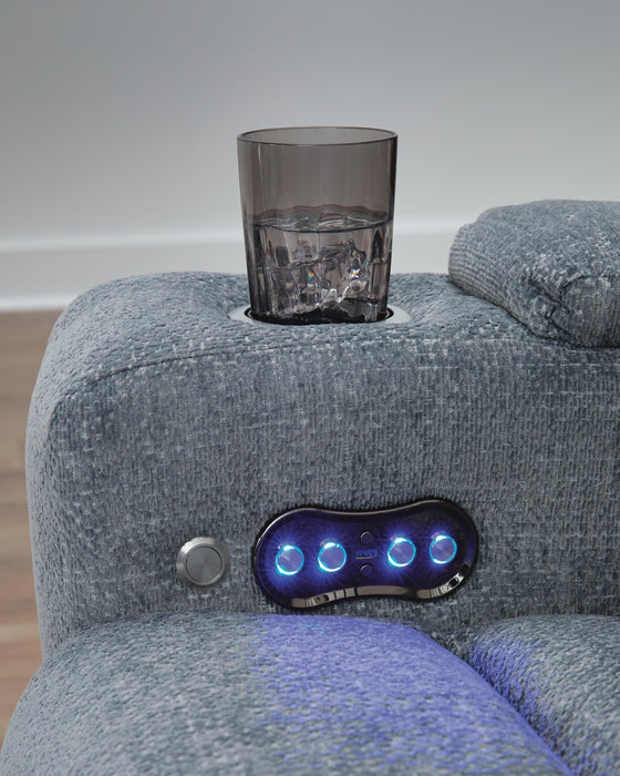 Studio Cave Power Reclining Sofa - MI Hometown Furnishings (MI)*