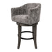 Parker House Pure Modern Dining Upholstered Swivel Barstool