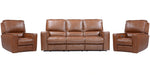 Parker Living Rockford - Verona Saddle Power Reclining Sofa and Two Recliners
