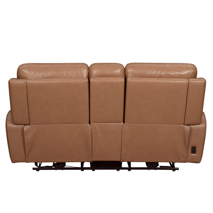 Parker Living Hancock Zero Gravity Power Reclining Console Loveseat P3