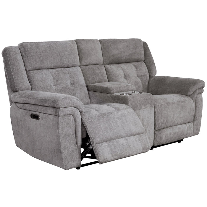 Parker Living Richland - Bristol Grey Power Reclining Sofa Loveseat and Recliner