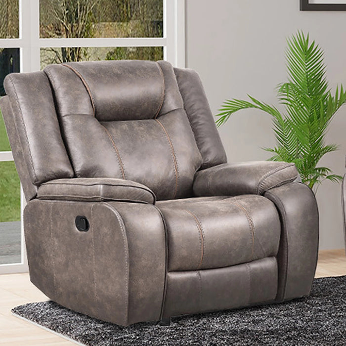 Parker Living Blake - Desert Taupe Manual Glider Reclining Sofa and Two Recliners