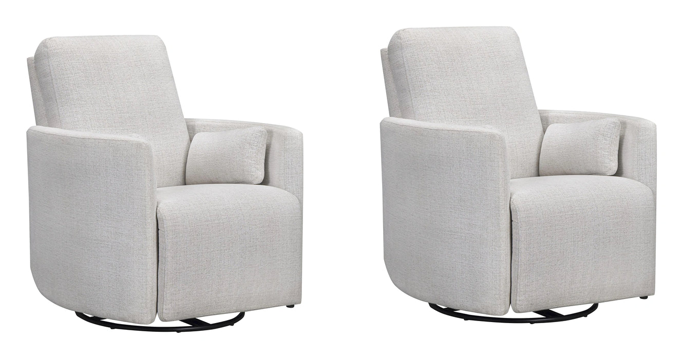 Parker Living Turner Manual Swivel Glider Recliner Two Pack