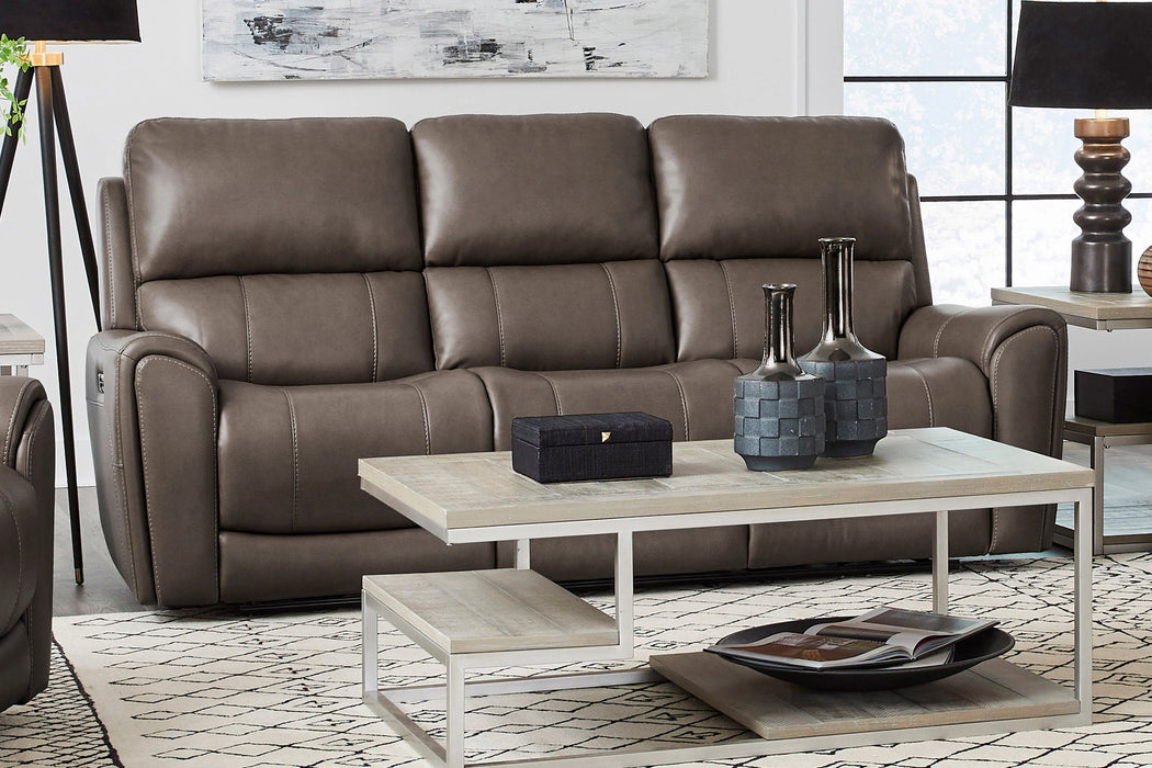Parker Living Hancock Zero Gravity Power Reclining Sofa with Drop Down Table P3