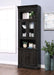Parker House Washington Heights 32" Glass Door Cabinet in Washed Charcoal