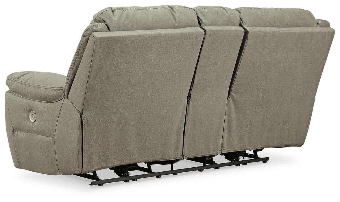 Next-Gen Gaucho Power Reclining Loveseat with Console - MI Hometown Furnishings (MI)*