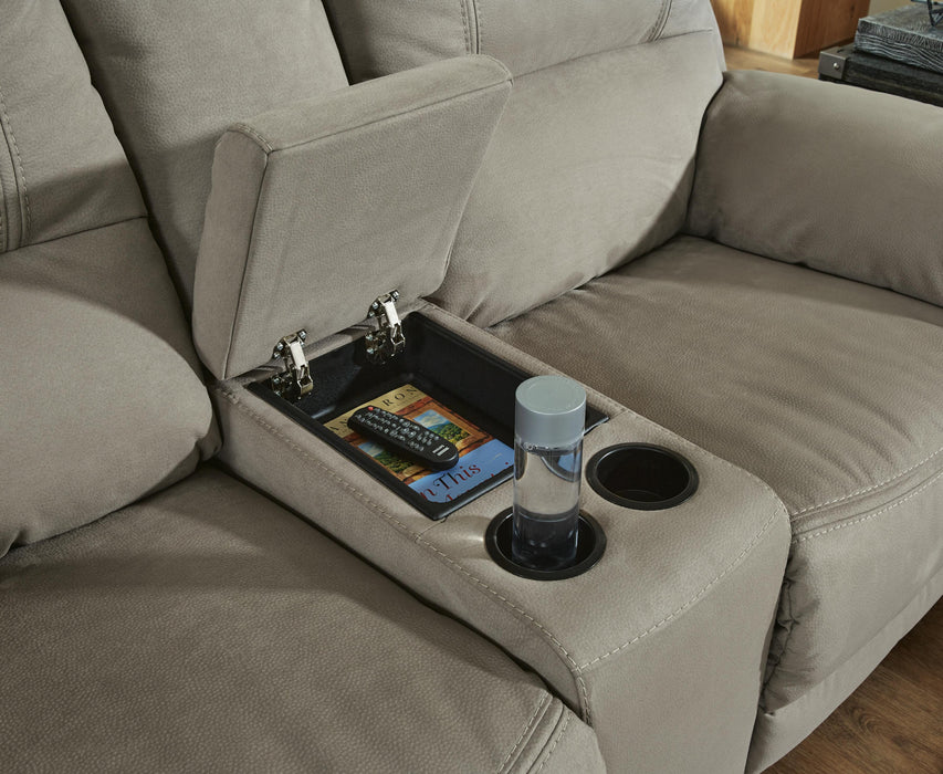 Next-Gen Gaucho Reclining Loveseat with Console - MI Hometown Furnishings (MI)*