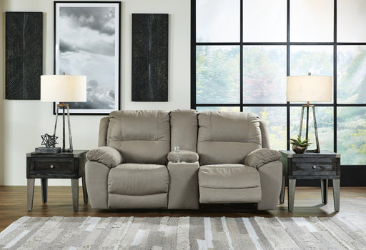 Next-Gen Gaucho Reclining Loveseat with Console - MI Hometown Furnishings (MI)*