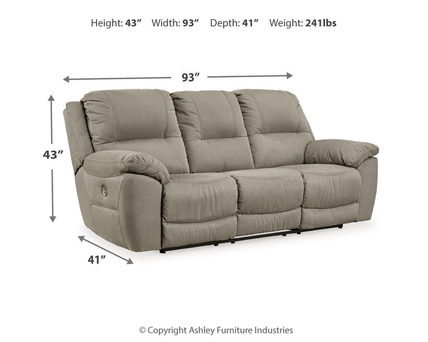 Next-Gen Gaucho Power Reclining Sofa - MI Hometown Furnishings (MI)*