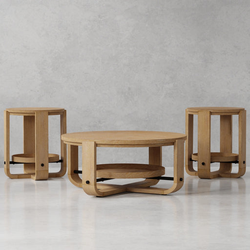 Parker House Escape 3 Piece Occasional Table Set