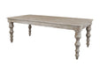 Parker House Crossings - Eden Dining 84 Inch Rectangular Dining Table With 4 Upholstered Chairs