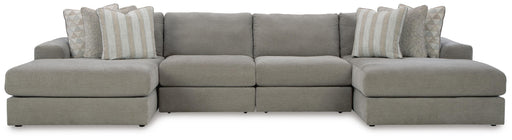Avaliyah Double Chaise Sectional - MI Hometown Furnishings (MI)*