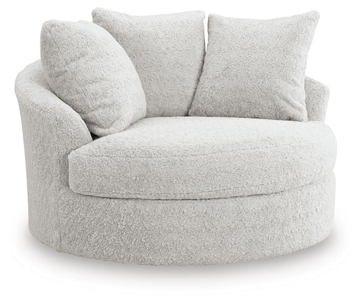 Cuddle Plush Oversized Swivel Accent Chair - MI Hometown Furnishings (MI)*