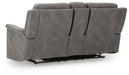 Next-Gen DuraPella Power Reclining Loveseat with Console - MI Hometown Furnishings (MI)*