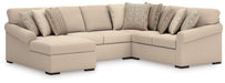 LadyMae Sectional with Chaise - MI Hometown Furnishings (MI)*