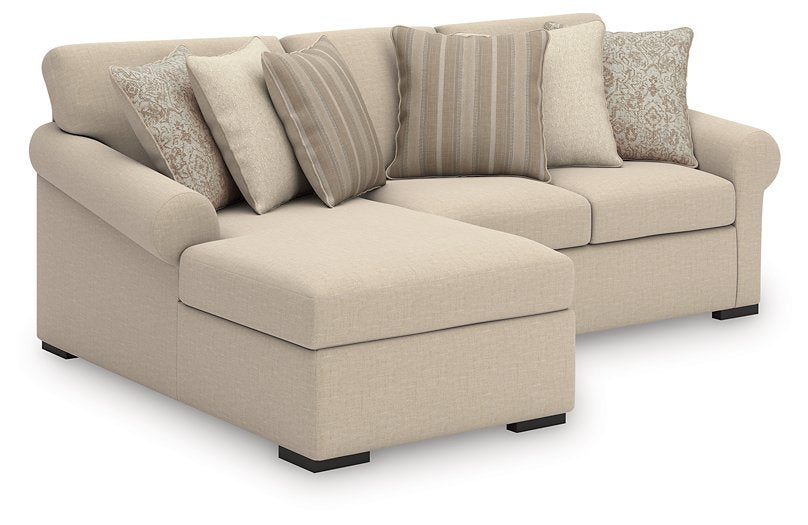 LadyMae Sectional with Chaise - MI Hometown Furnishings (MI)*
