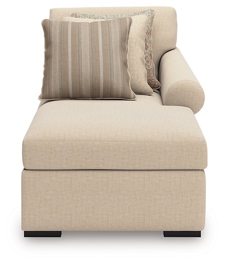 LadyMae Sectional with Chaise - MI Hometown Furnishings (MI)*