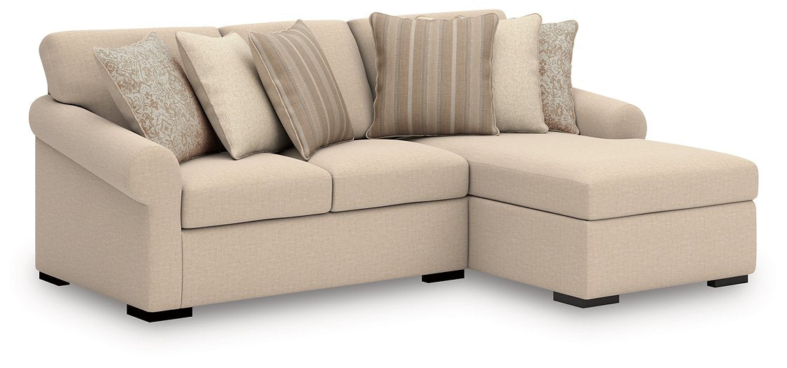 LadyMae Sectional with Chaise - MI Hometown Furnishings (MI)*