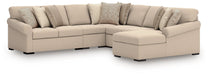 LadyMae Sectional with Chaise - MI Hometown Furnishings (MI)*