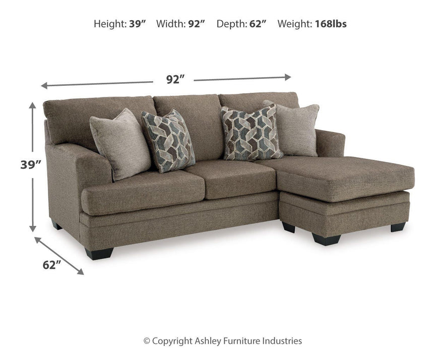 Stonemeade Sofa Chaise - MI Hometown Furnishings (MI)*