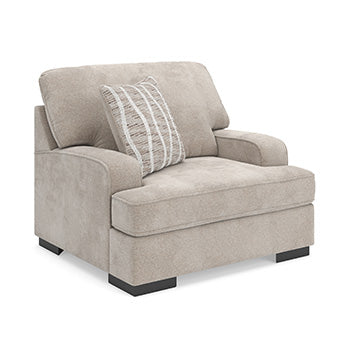 High Profile Chair & Ottoman Living Room Set - MI Hometown Furnishings (MI)*