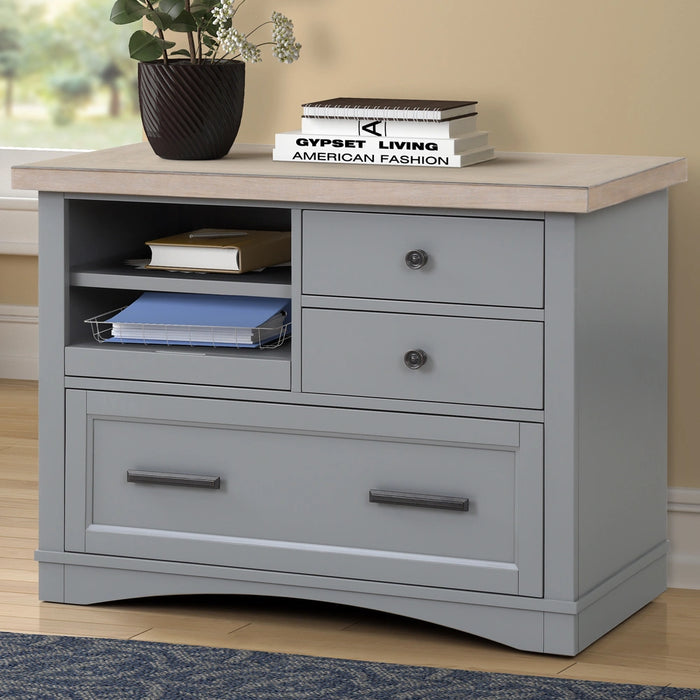 Parker House Americana Modern Functional File with Power Center
