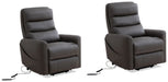 Parker Living Hercules-Haze Power Lift Recliner with Articulating Headrest Two Pack