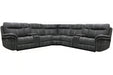 Parker Living Mason - Charcoal 7 Piece Modular Power Reclining Sectional with Power Adjustable Headrests