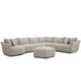 Parker Living Playful - Canes Cobblestone 6 Piece Modular Sectional