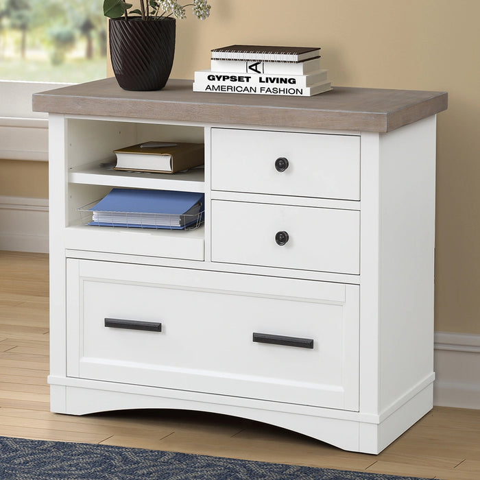 Parker House Americana Modern Functional File with Power Center