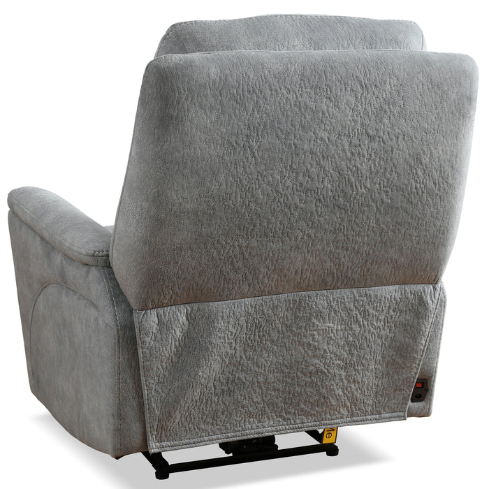 Parker Living Linus - Hudson Grey Power Reclining Sofa and Two Recliners