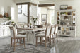 Parker House Americana Modern Dining Upholstered Counter Chair Two Pack