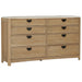 Parker House Escape - Bedroom Queen Panel Bed 2 Nightstands and Dresser with Mirror