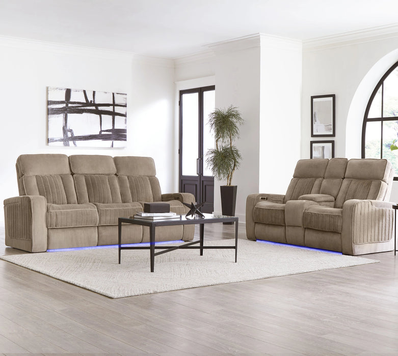 Parker Living Equinox Power Reclining Console Loveseat