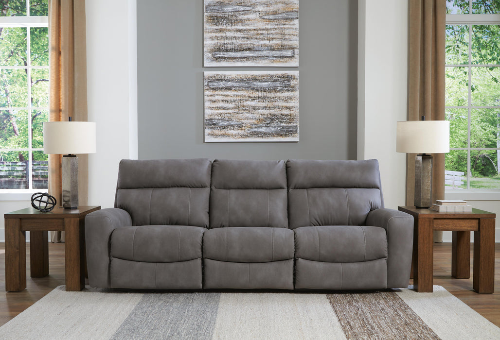 Next-Gen DuraPella Power Reclining Sectional Sofa - MI Hometown Furnishings (MI)*