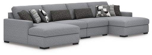 Bealton Sectional with Double Chaise - MI Hometown Furnishings (MI)*