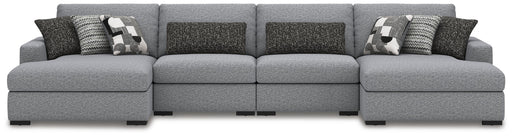 Bealton Sectional with Double Chaise - MI Hometown Furnishings (MI)*