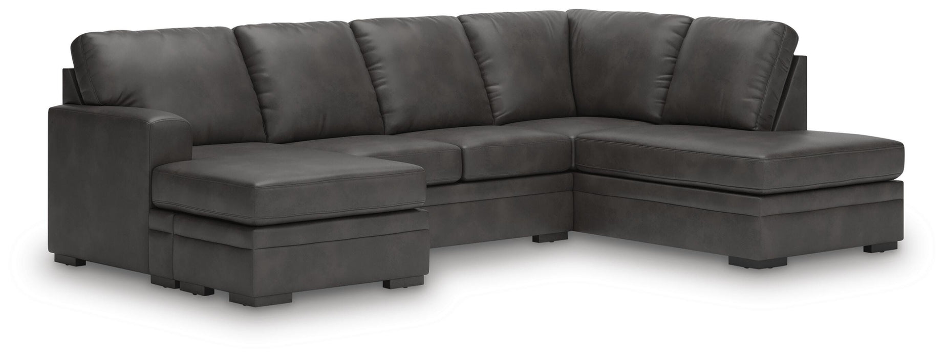 Lofton-Pike Sectional with Chaise - MI Hometown Furnishings (MI)*