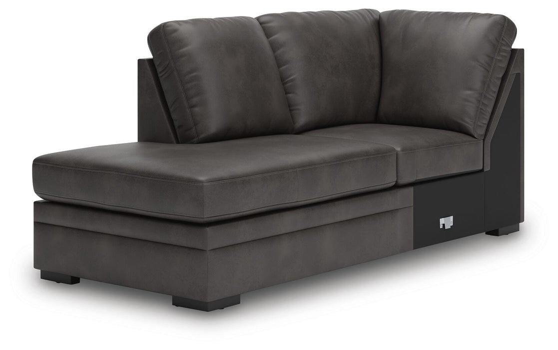 Lofton-Pike Sectional with Chaise - MI Hometown Furnishings (MI)*