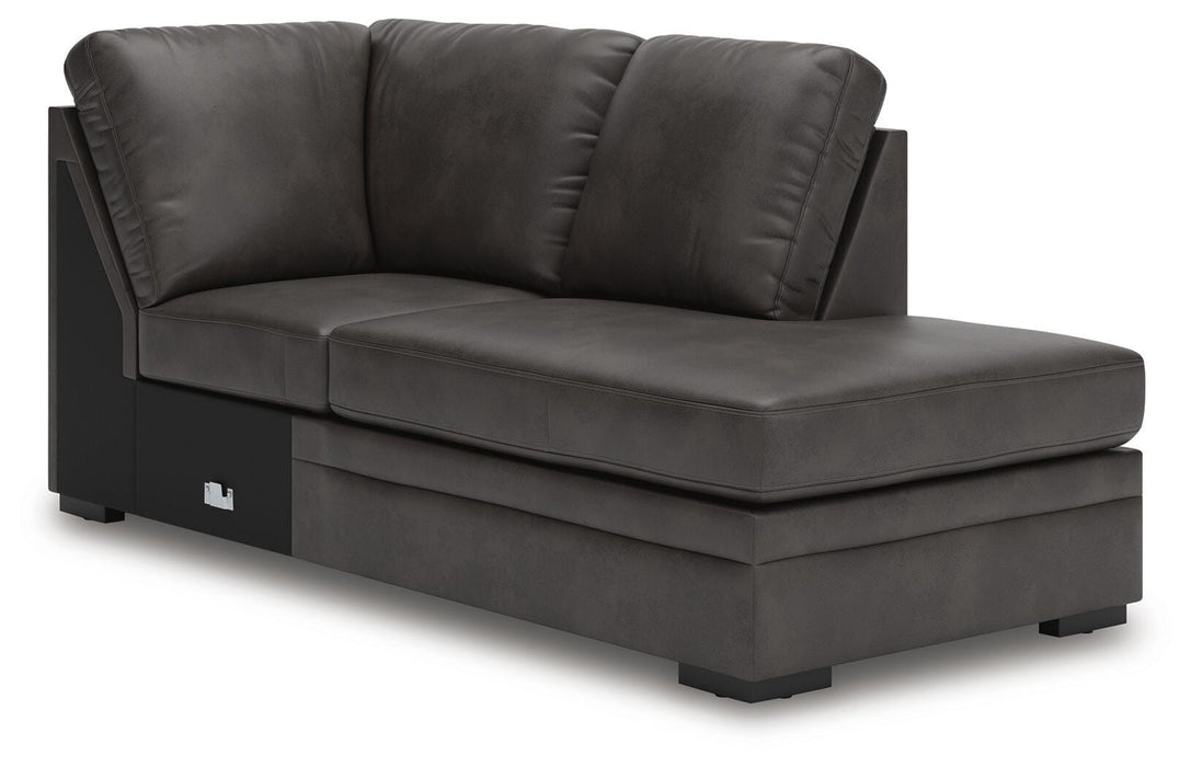 Lofton-Pike Sectional with Chaise - MI Hometown Furnishings (MI)*