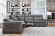 Parker Living Kline - Nightfall 6 Piece Power Reclining Sectional with Extension Footrests