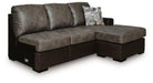 Castille Way Sectional with Chaise - MI Hometown Furnishings (MI)*