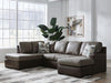 Castille Way Sectional with Chaise - MI Hometown Furnishings (MI)*